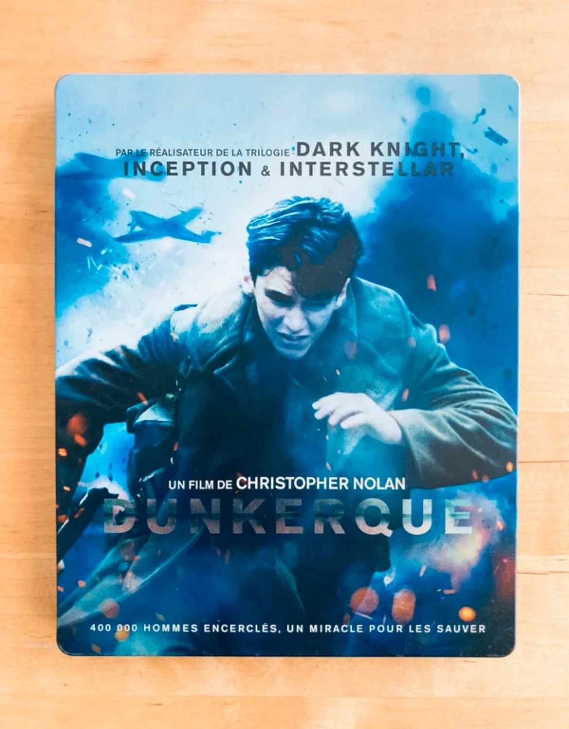 Steelbook 4K + Blu-ray Dunkerque de Christopher Nolan.